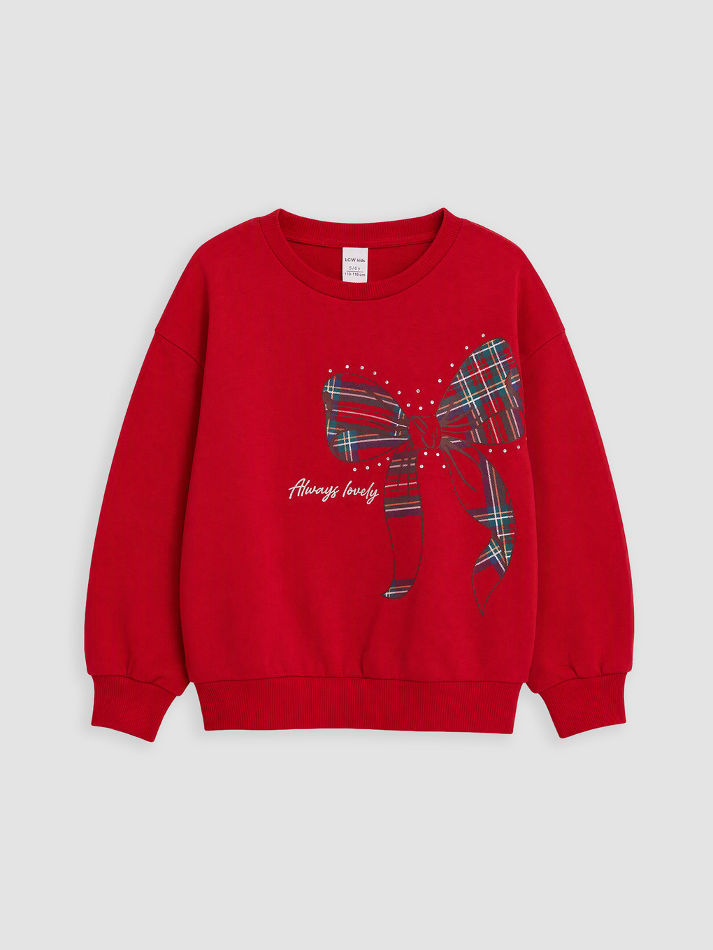 Girl Red Sweatshirt-1