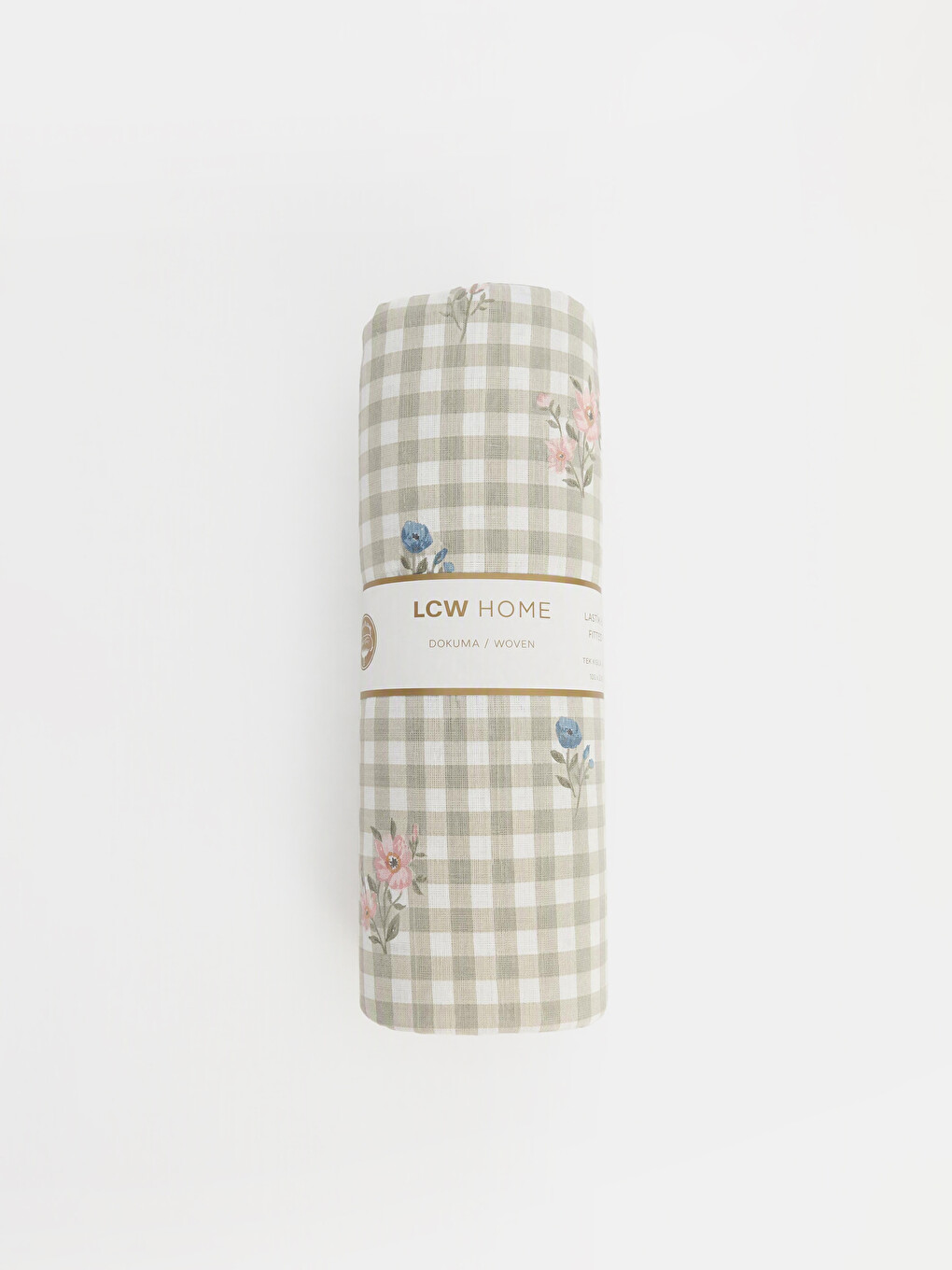 Cotton Single Fitted Sheet 100x200 Cm-1