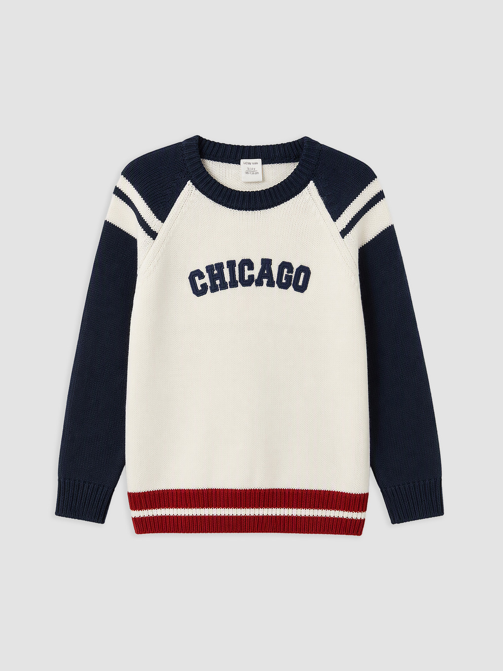 Embroidered Boys' Knitwear Sweater