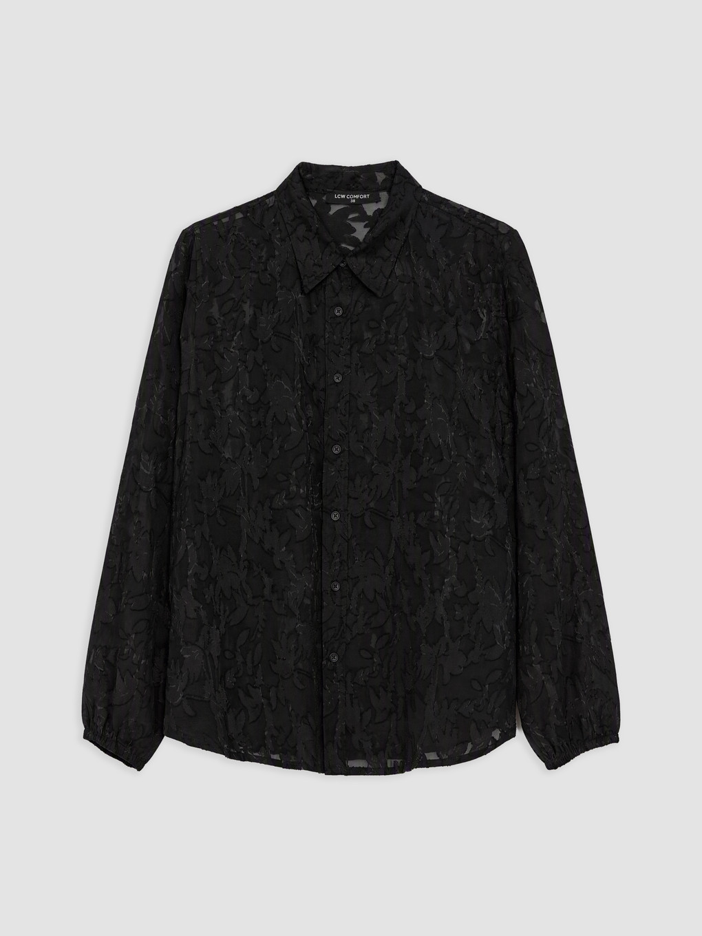 Embroidered Oversize Women's Shirt-4