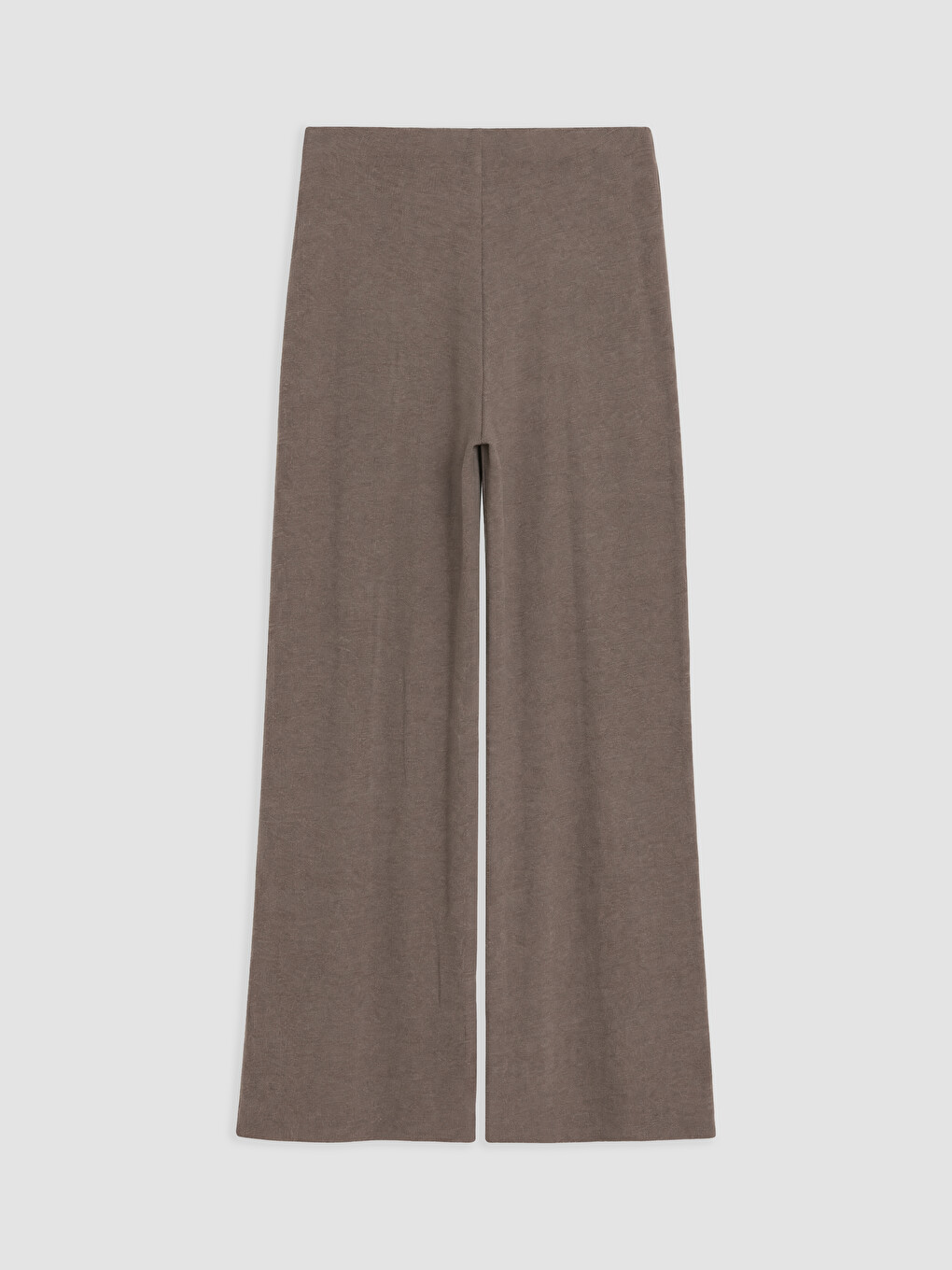 Elastic Waist Women's Knitwear Trousers-4