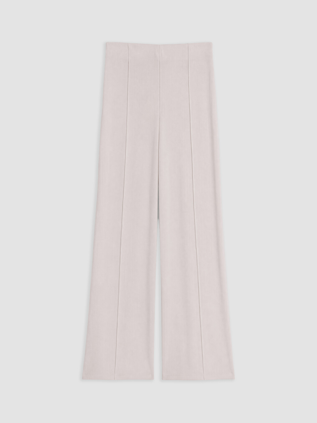 Elastic Waist Women's Knitwear Trousers-4