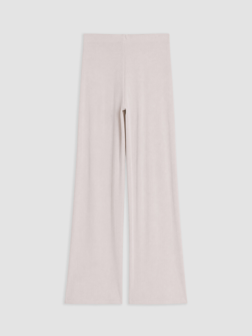 Elastic Waist Women's Knitwear Trousers-5