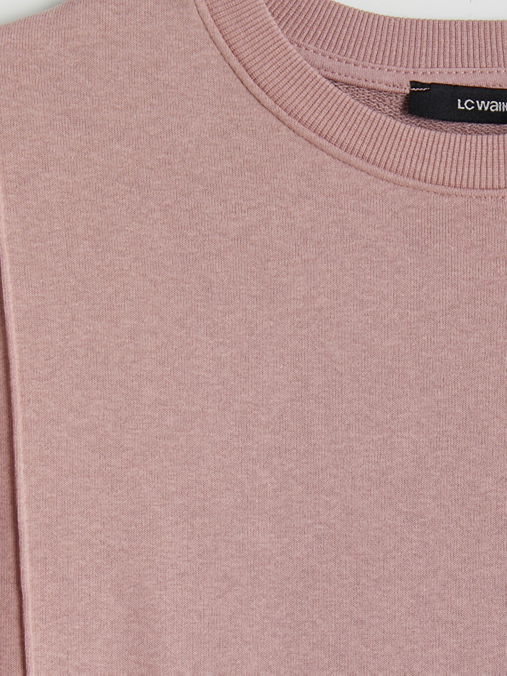Woman Pink Sweatshirt Tunic-2