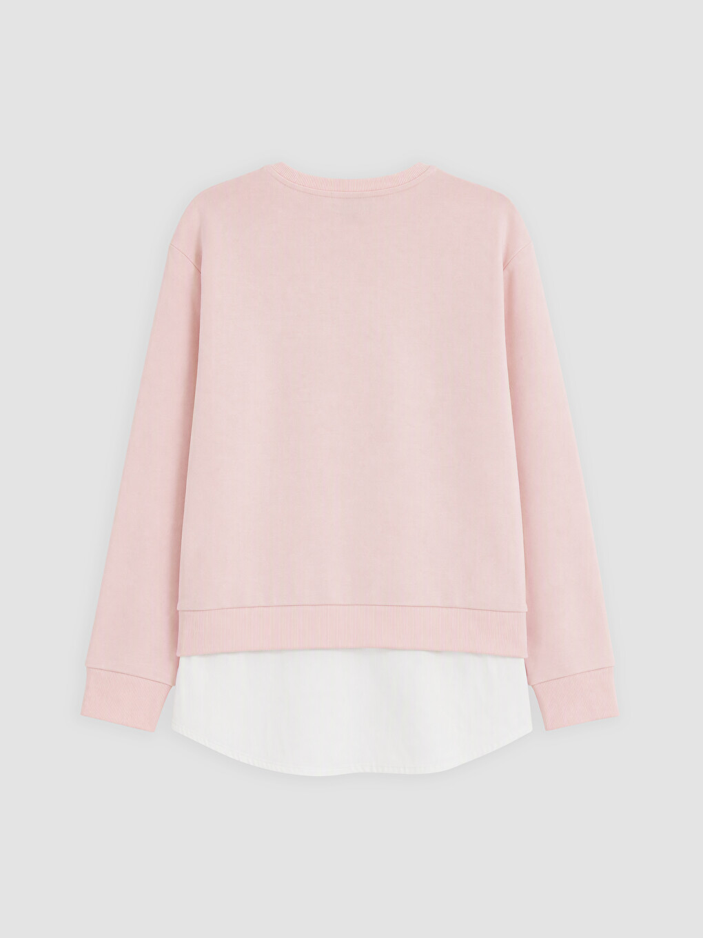 Crew Neck Women's Sweatshirt Tunic-1