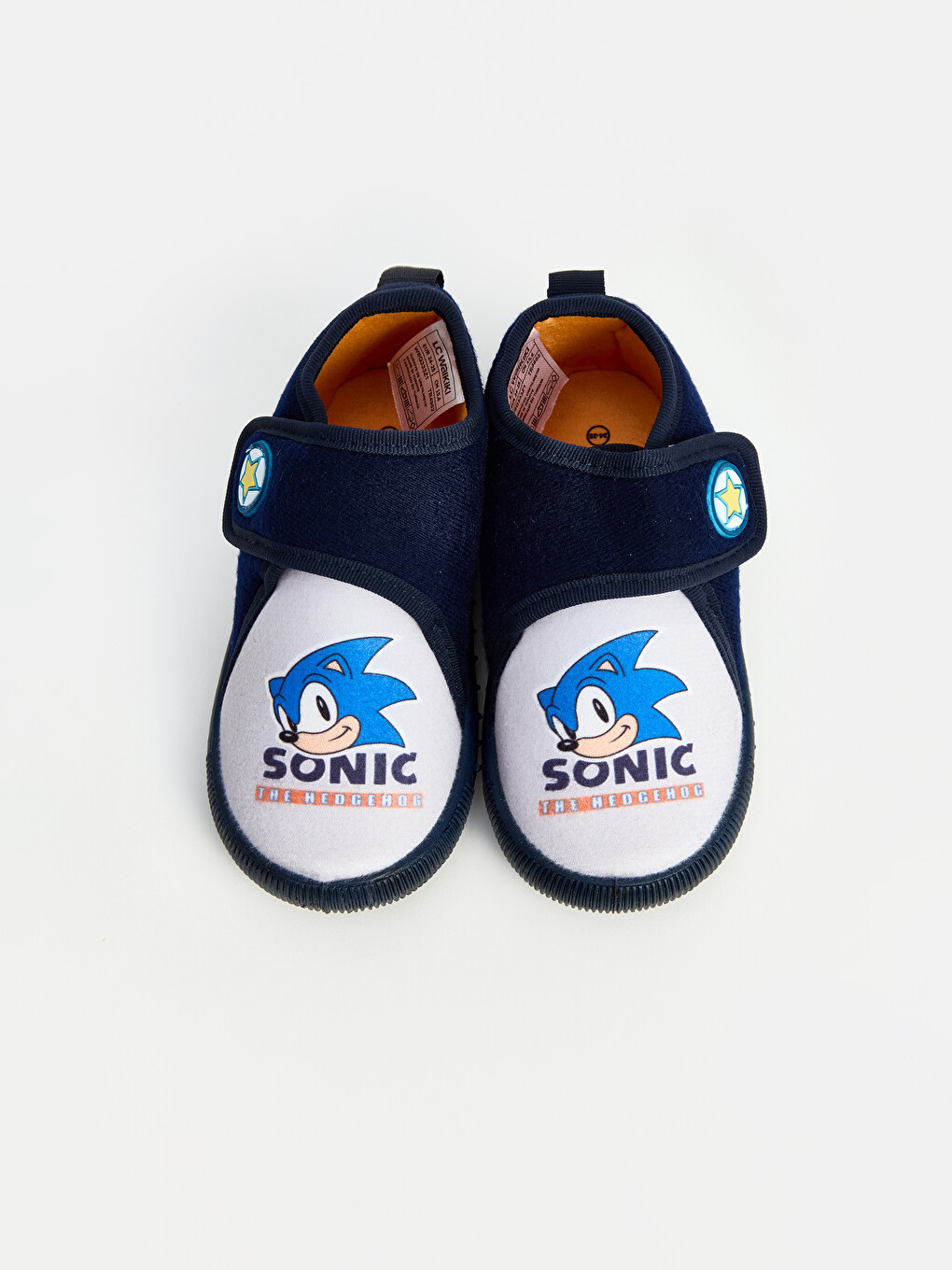 Детски Топли Папучи За Момчиња Sonic Со Печатен Дезен-2