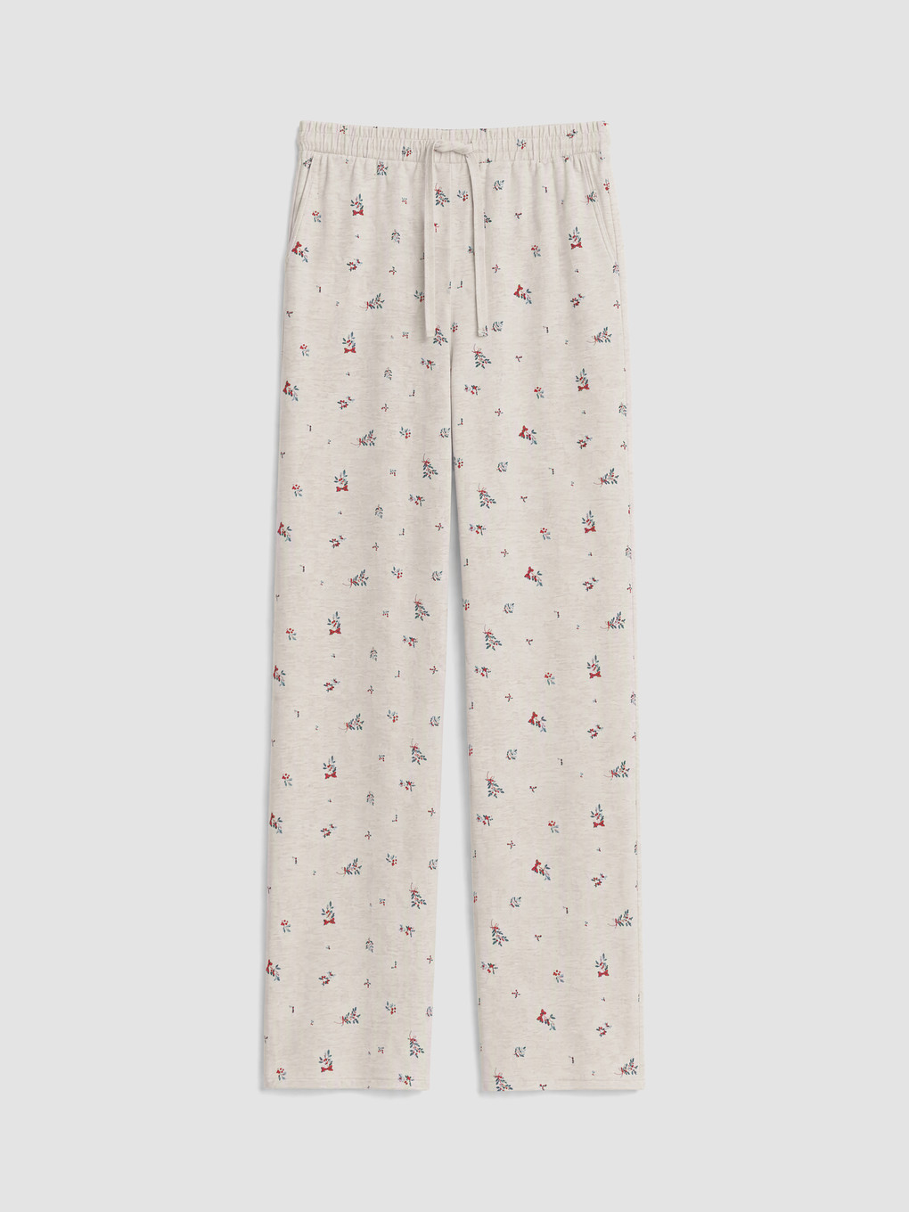 Karışık Yılbaşı Temalı Kadın Pijama Altı