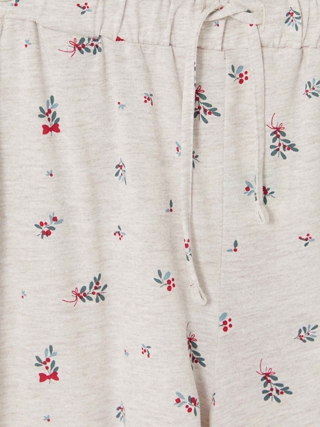 Karışık Yılbaşı Temalı Kadın Pijama Altı-1