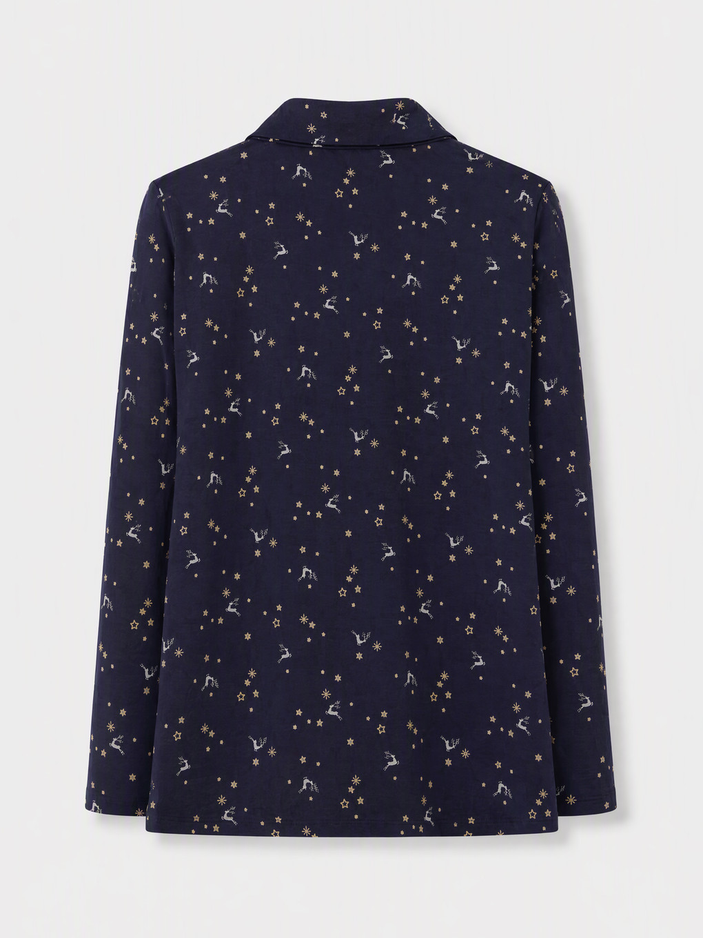Woman Navy Pyjama Set-2