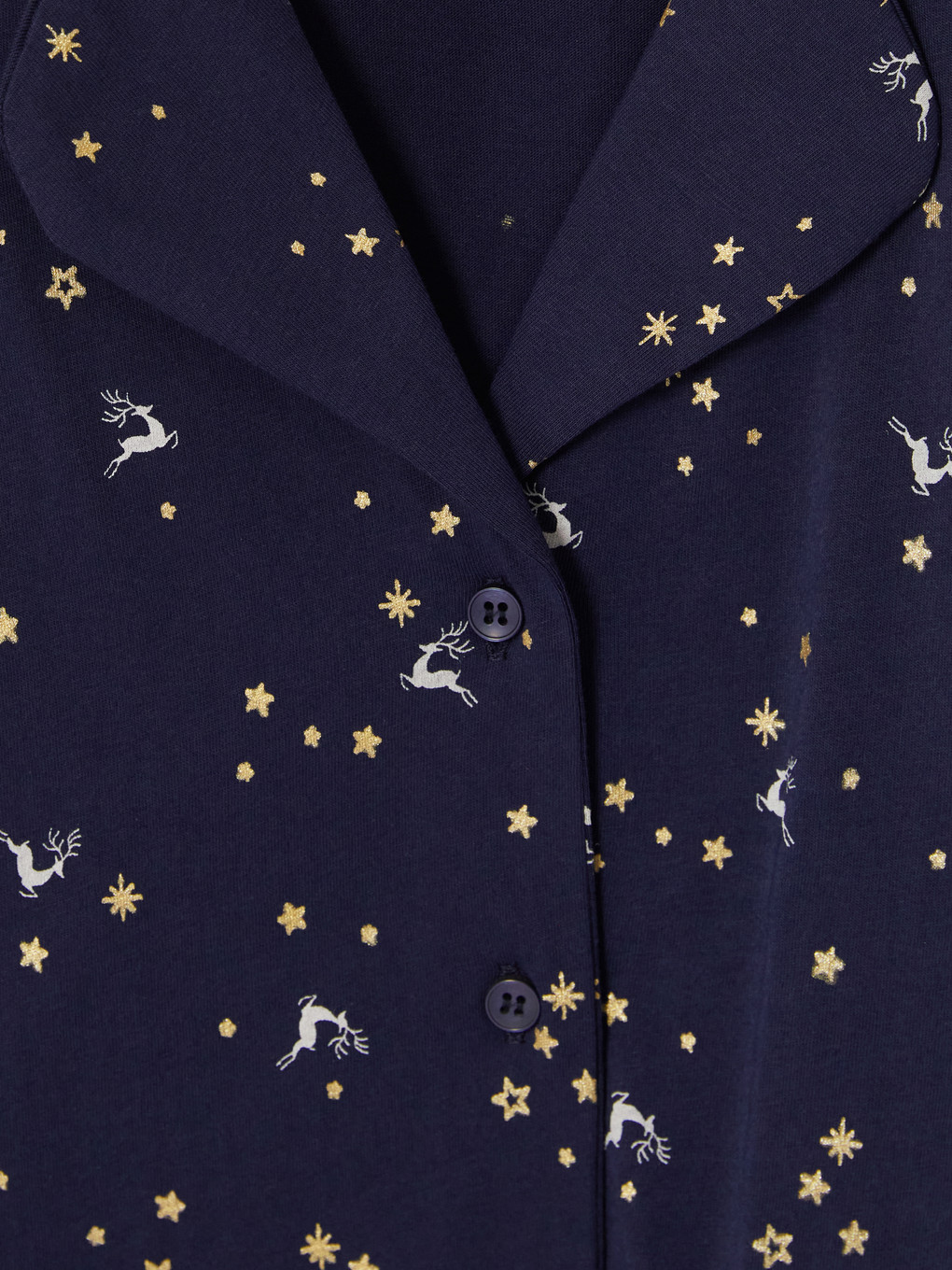 Woman Navy Pyjama Set-5