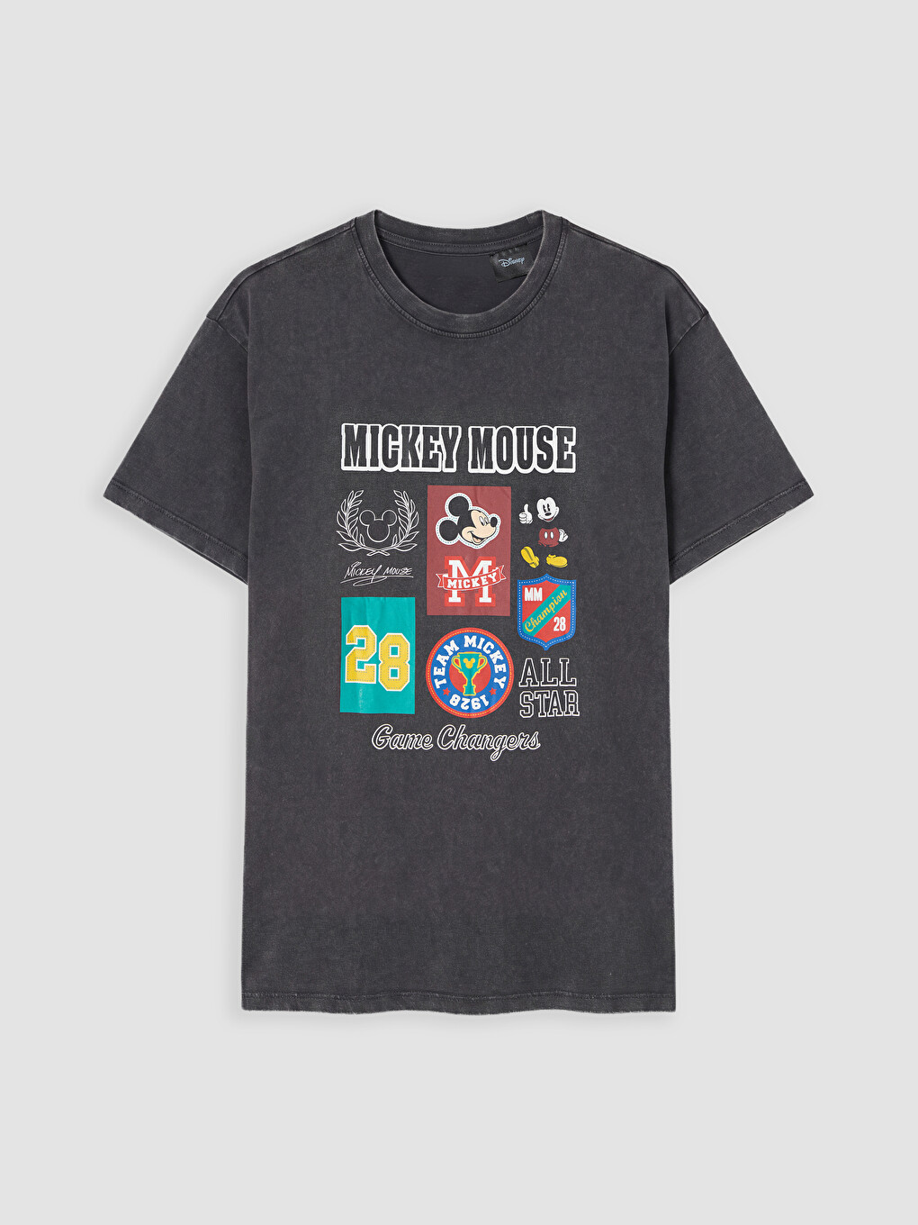 Mickey Mouse Printed Women's T-shirt-4