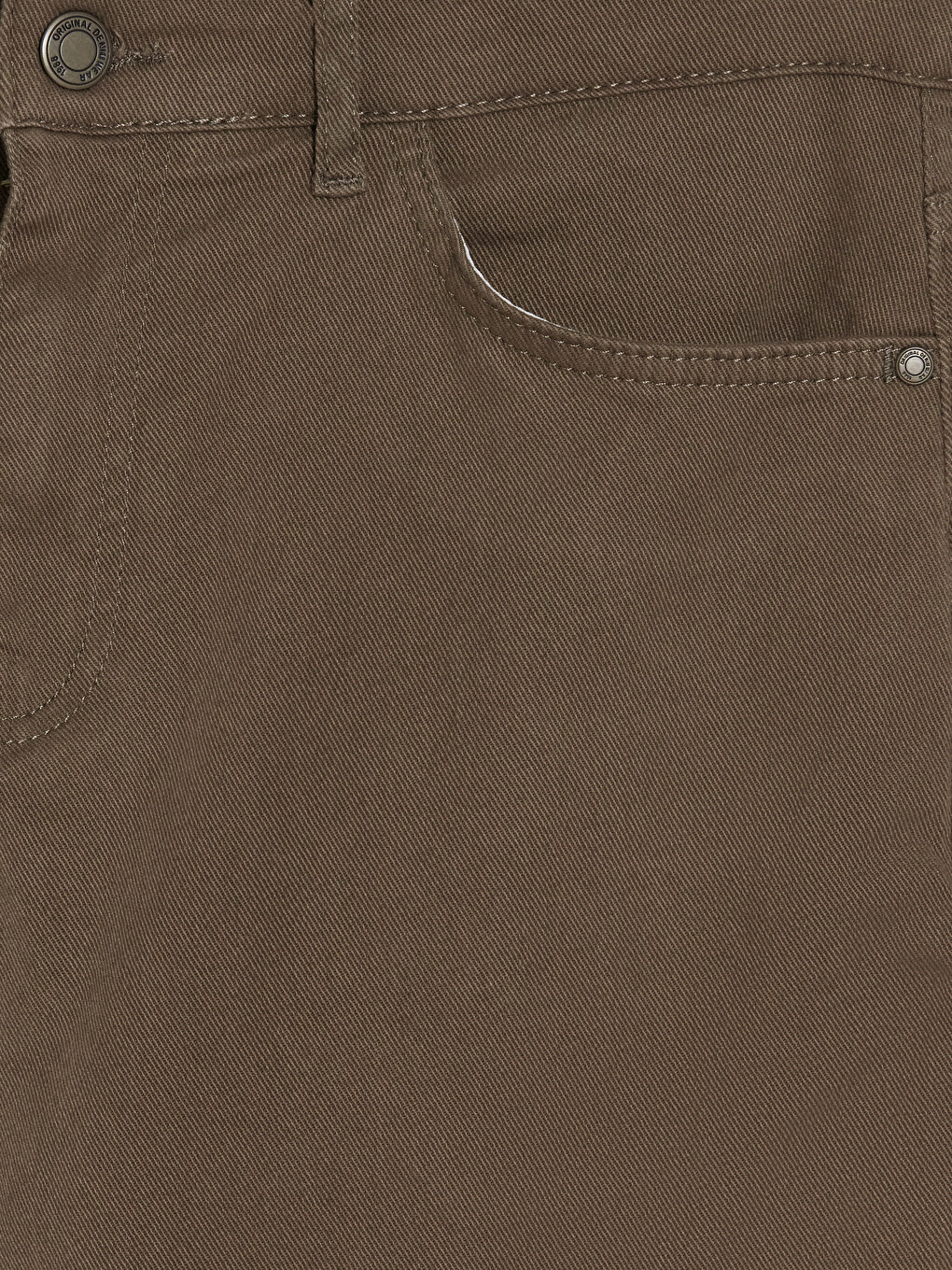 Kahverengi 779 Regular Fit Erkek Jean Pantolon-2