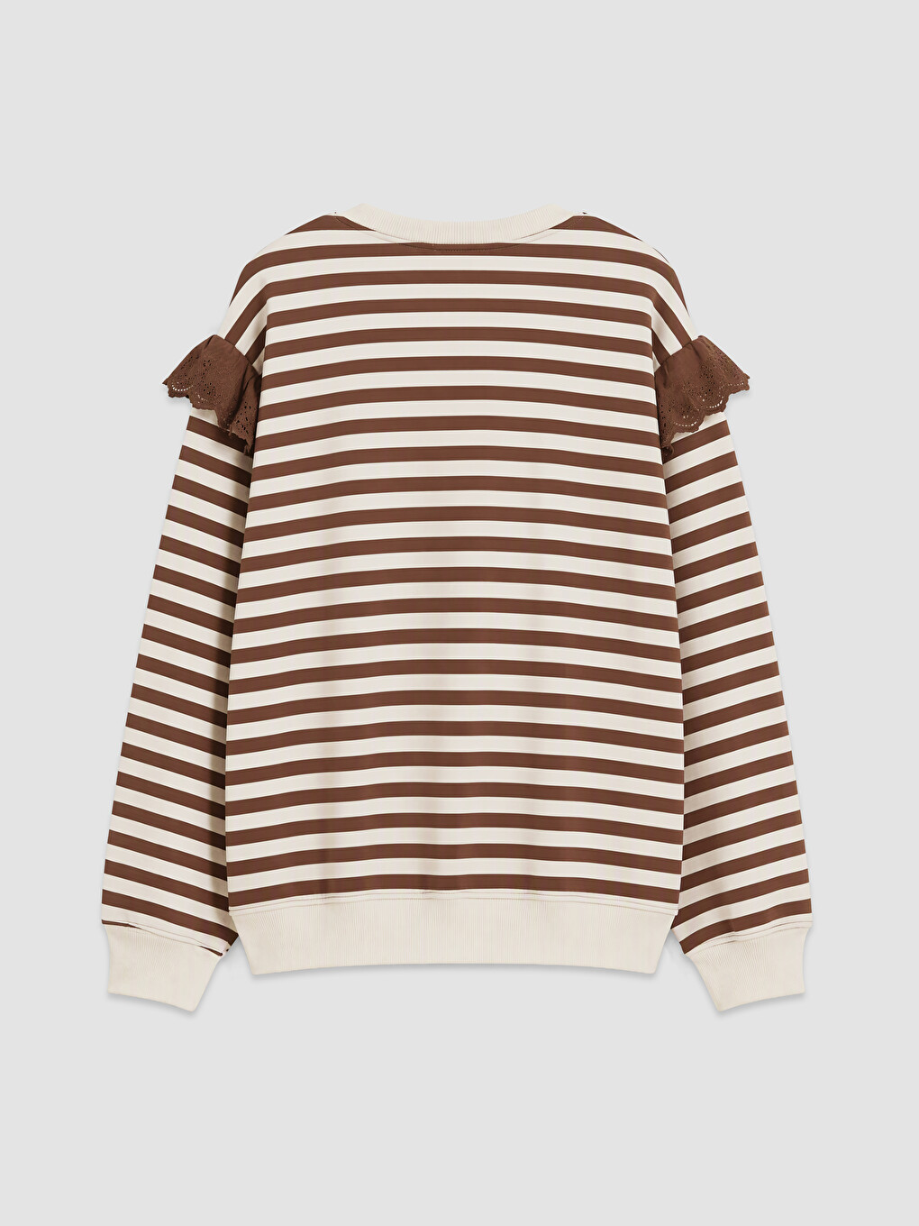 Striped Girls' Sweatshirt-1