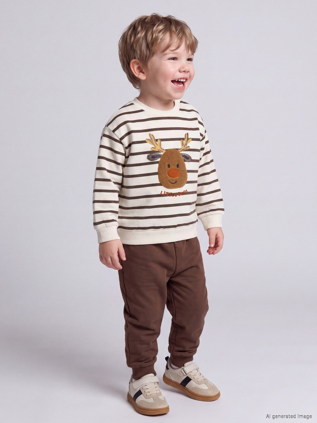 Baby Boy Brown Set