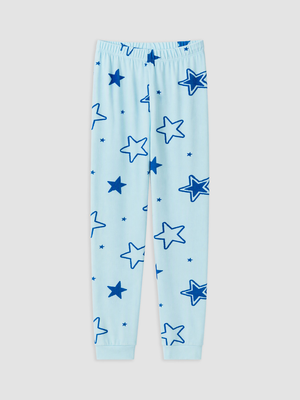 Crew Neck Girls' Velvet Pyjamas Set-3