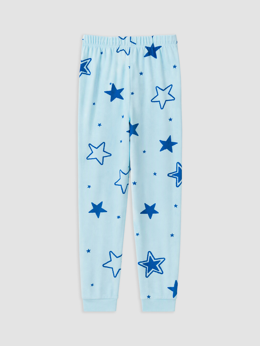 Crew Neck Girls' Velvet Pyjamas Set-4