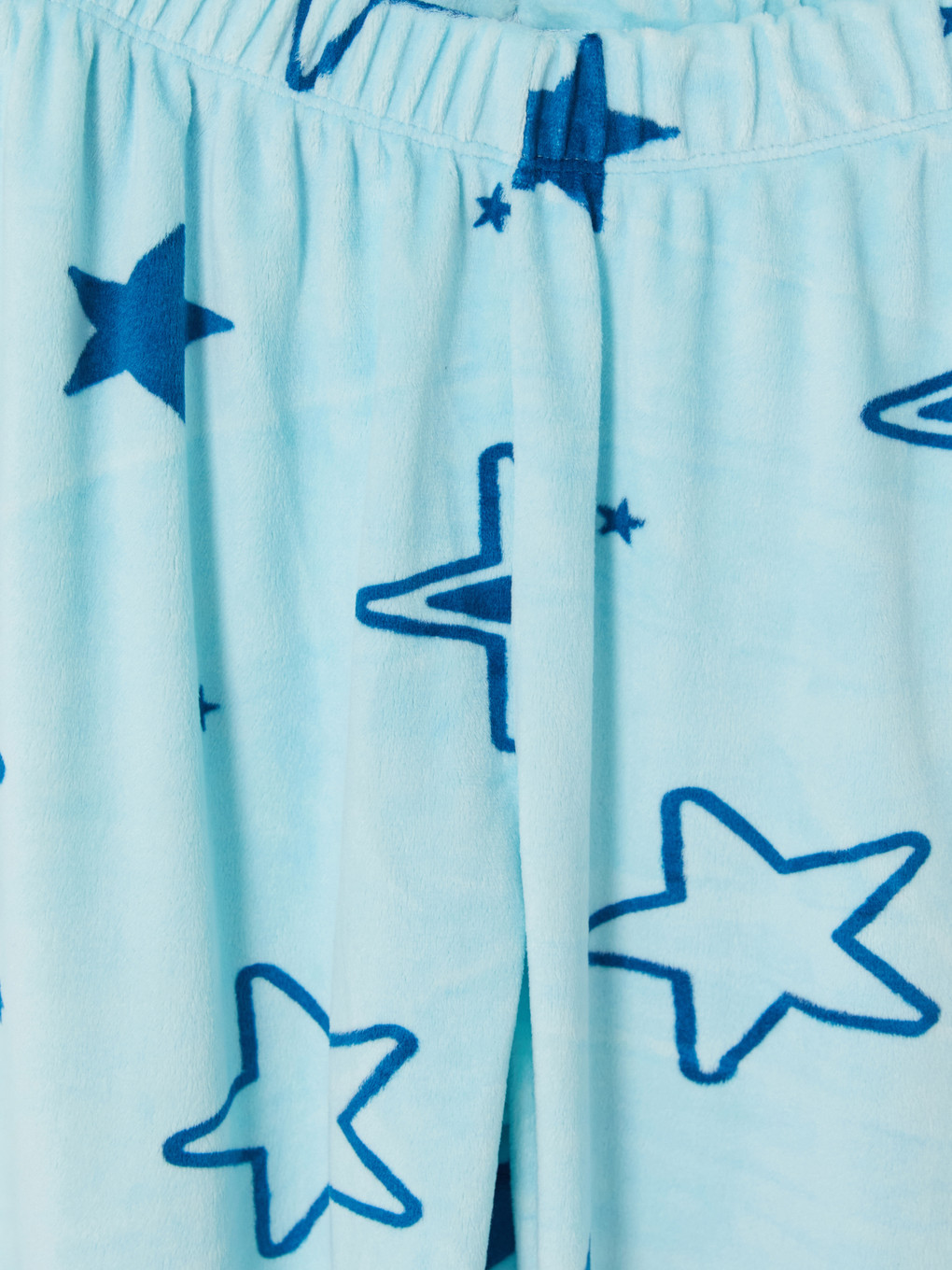 Crew Neck Girls' Velvet Pyjamas Set-6