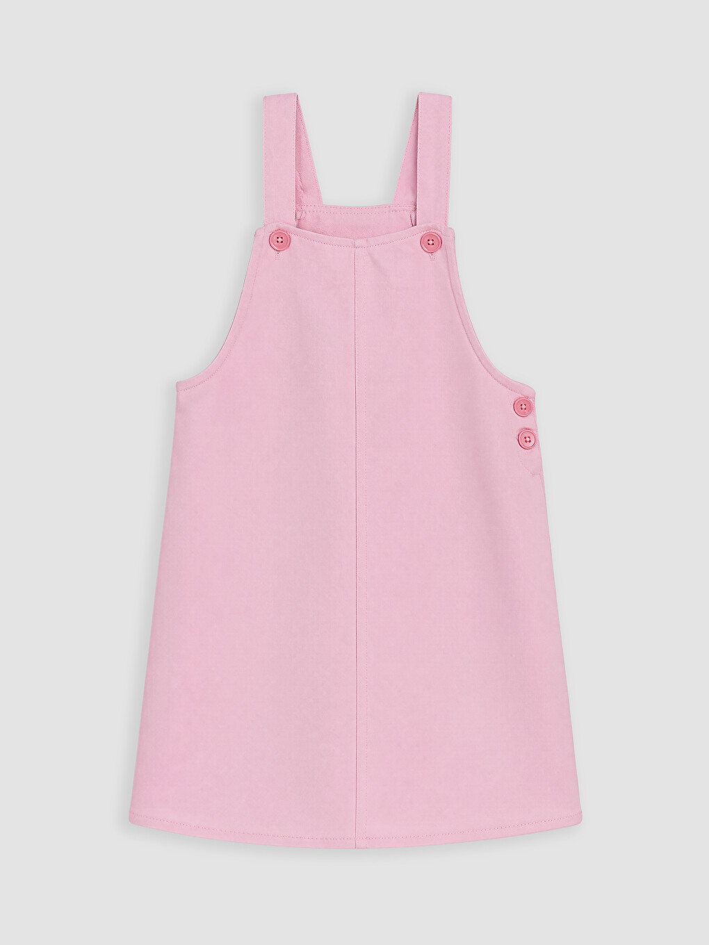 Pembe Kız Çocuk Salopet Elbise
