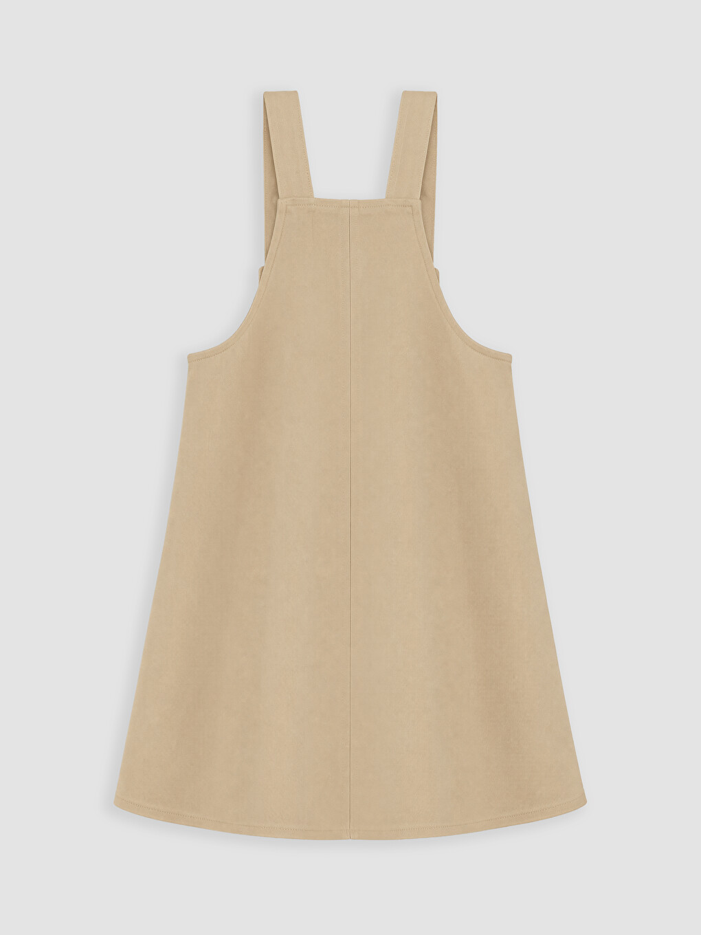 Heart Patterned Girls' Dungaree Set-3