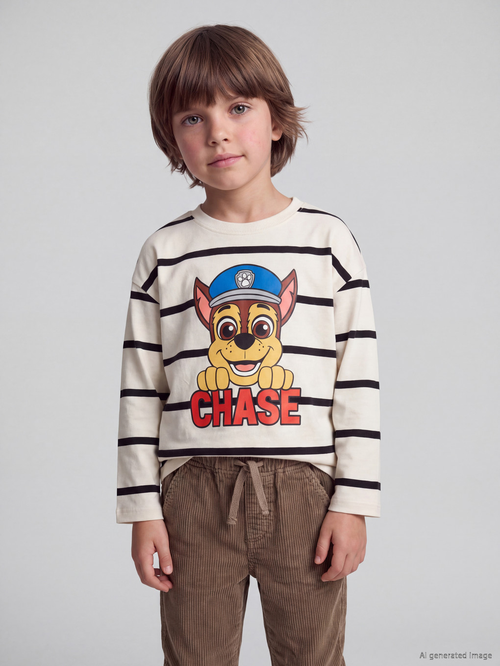  Majica s okruglim izrezom Paw Patrol s printom za dječake