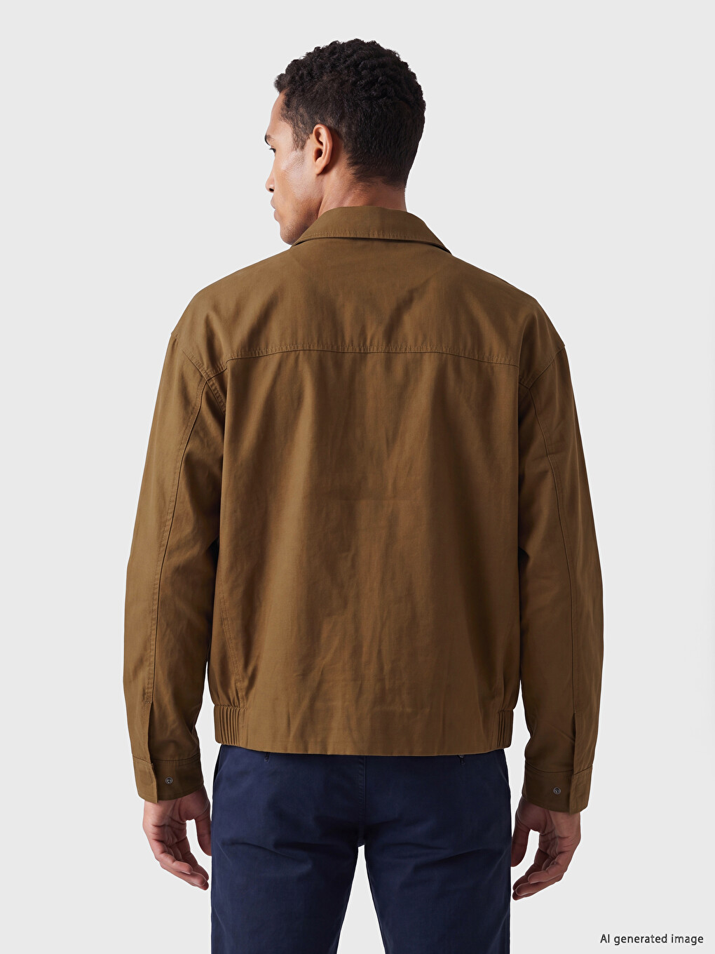 Man Yellow Coat-3
