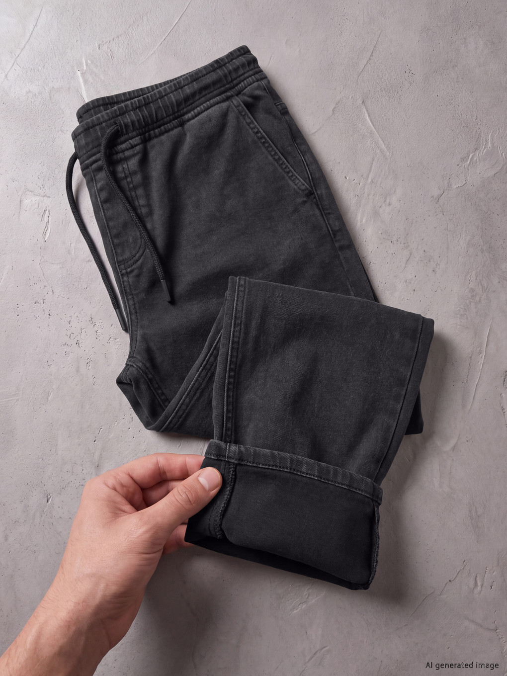 Antrasit 700 Straight Fit Şardonlu Jean-4