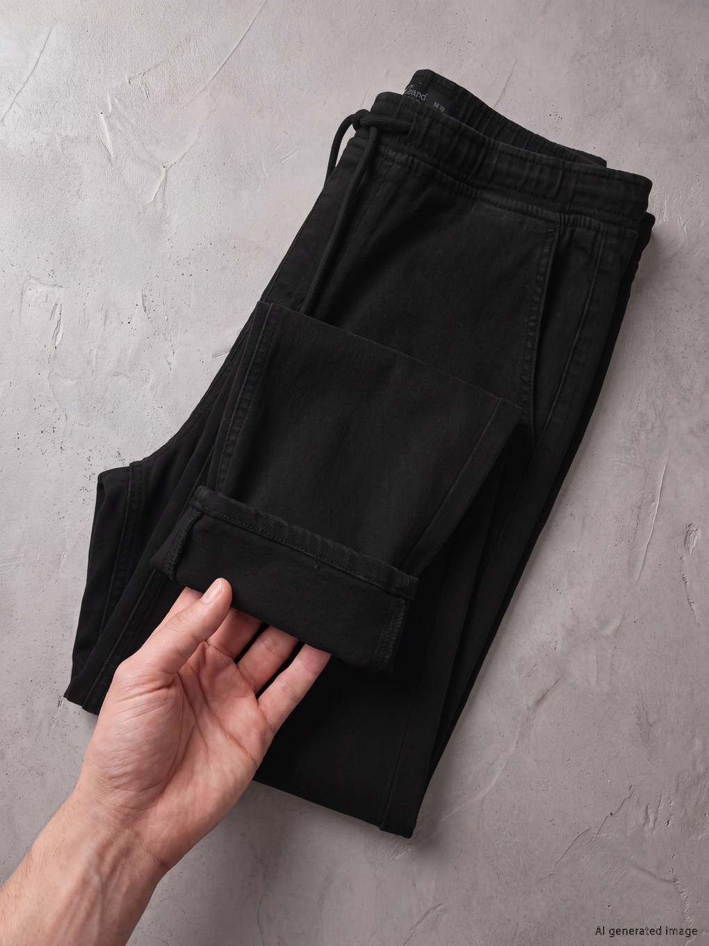 Siyah 700 Straight Fit Şardonlu Jean-4