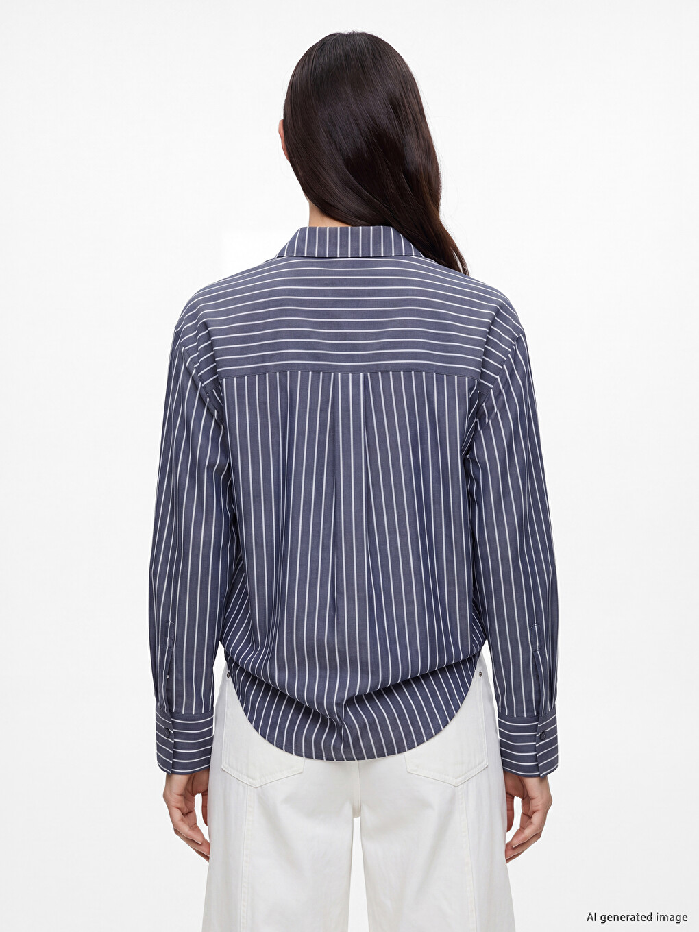 Striped Women's Shirt-3