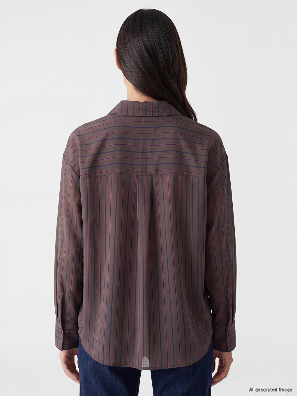 Striped Women's Shirt-3