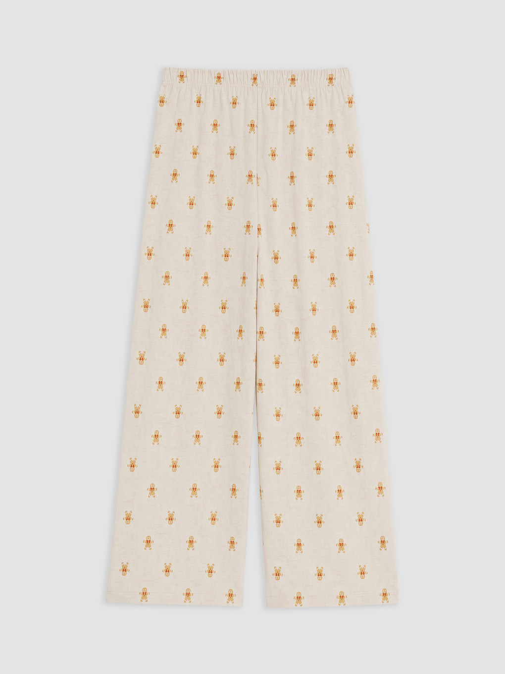 Woman Beige Pyjama Set-4