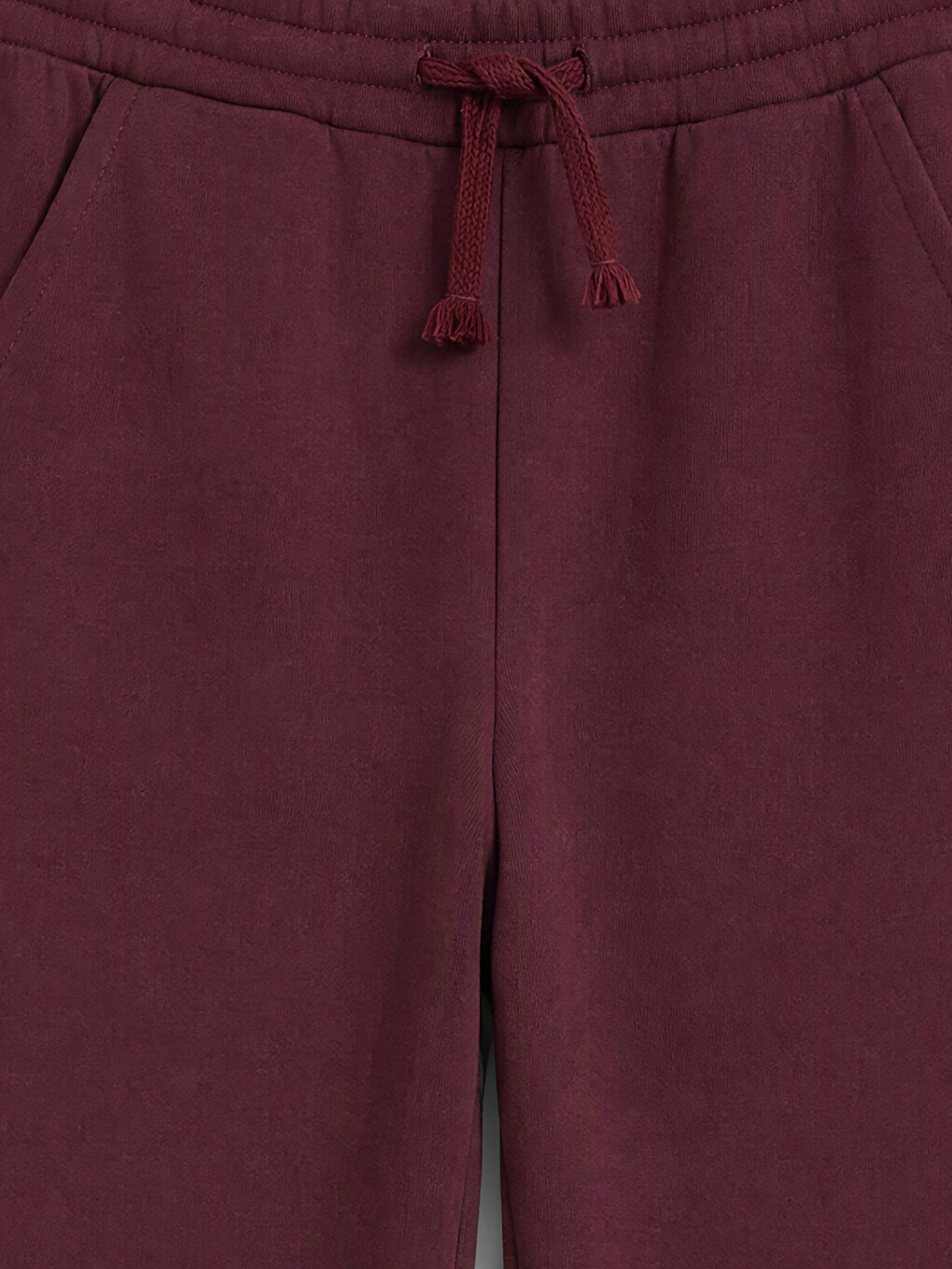 Bordo Erkek Çocuk Jogger Eşofman Altı-1