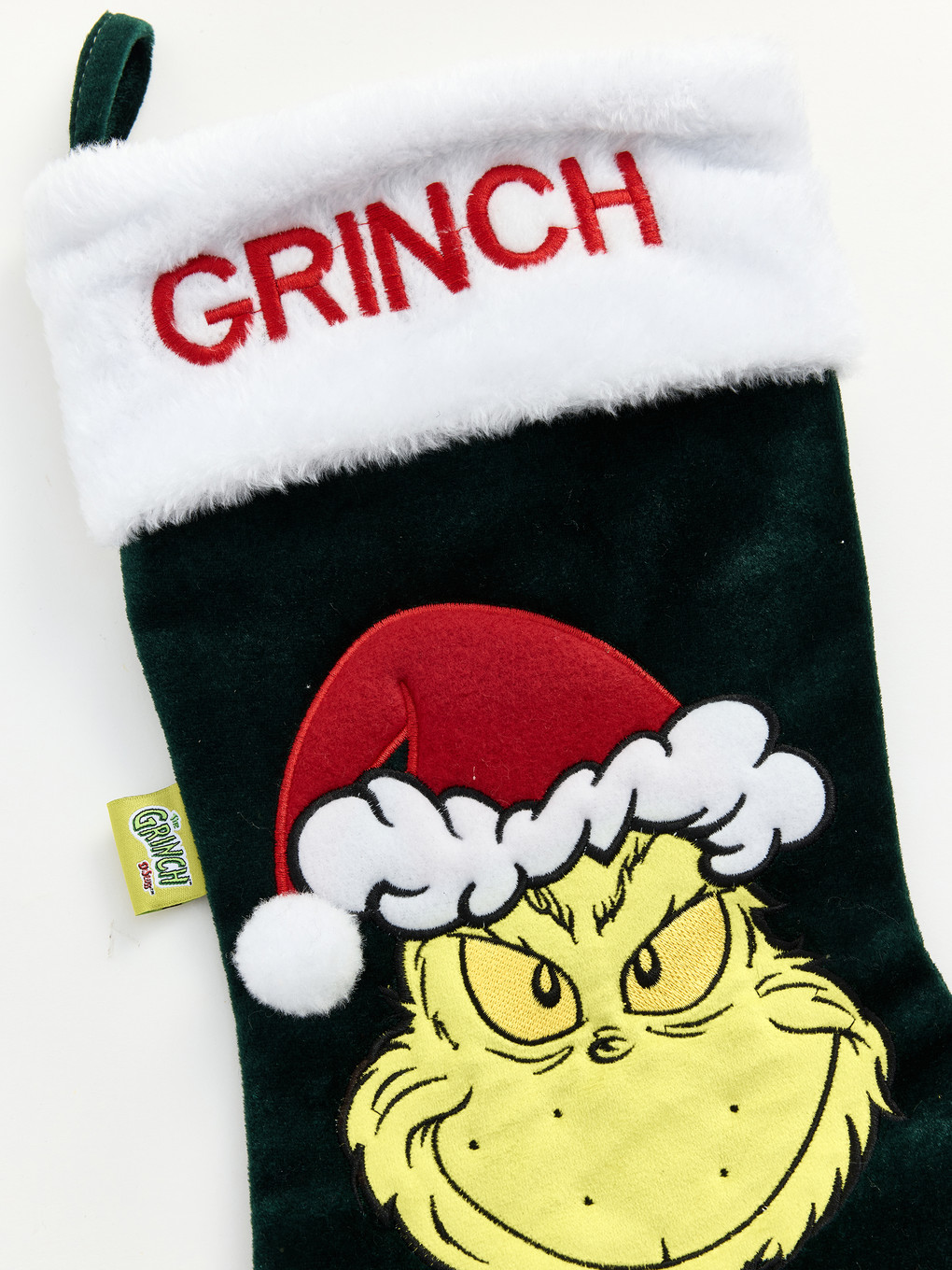Grich Embroidered Sock New Year Ornament-1