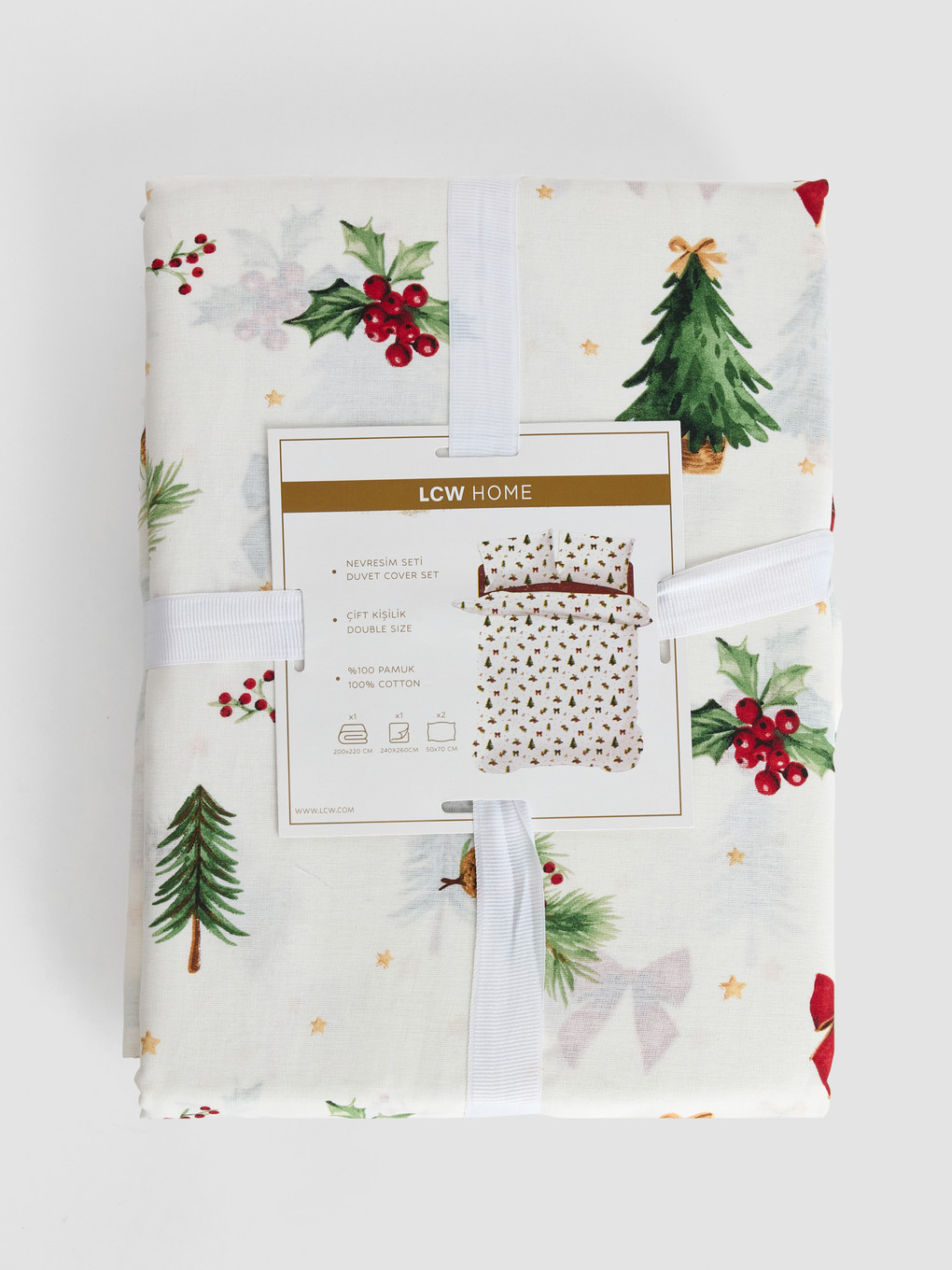 New Year Themed Double Duvet Cover Set-1