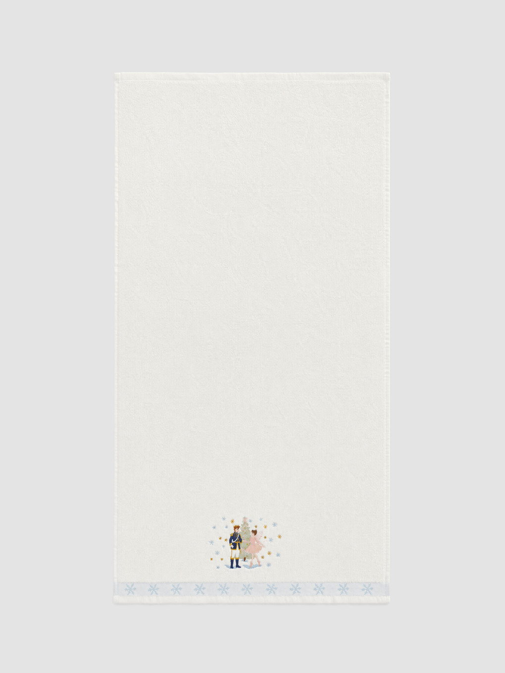 Embroidered Cotton Face Towel 50x80 Cm-1