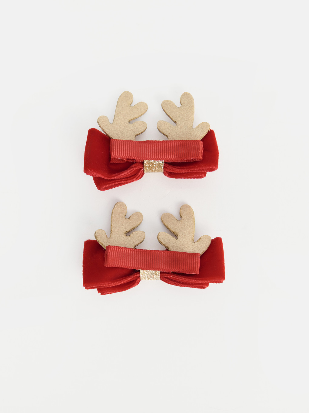 2 Pack Christmas Themed Baby Girls' Hairband-1