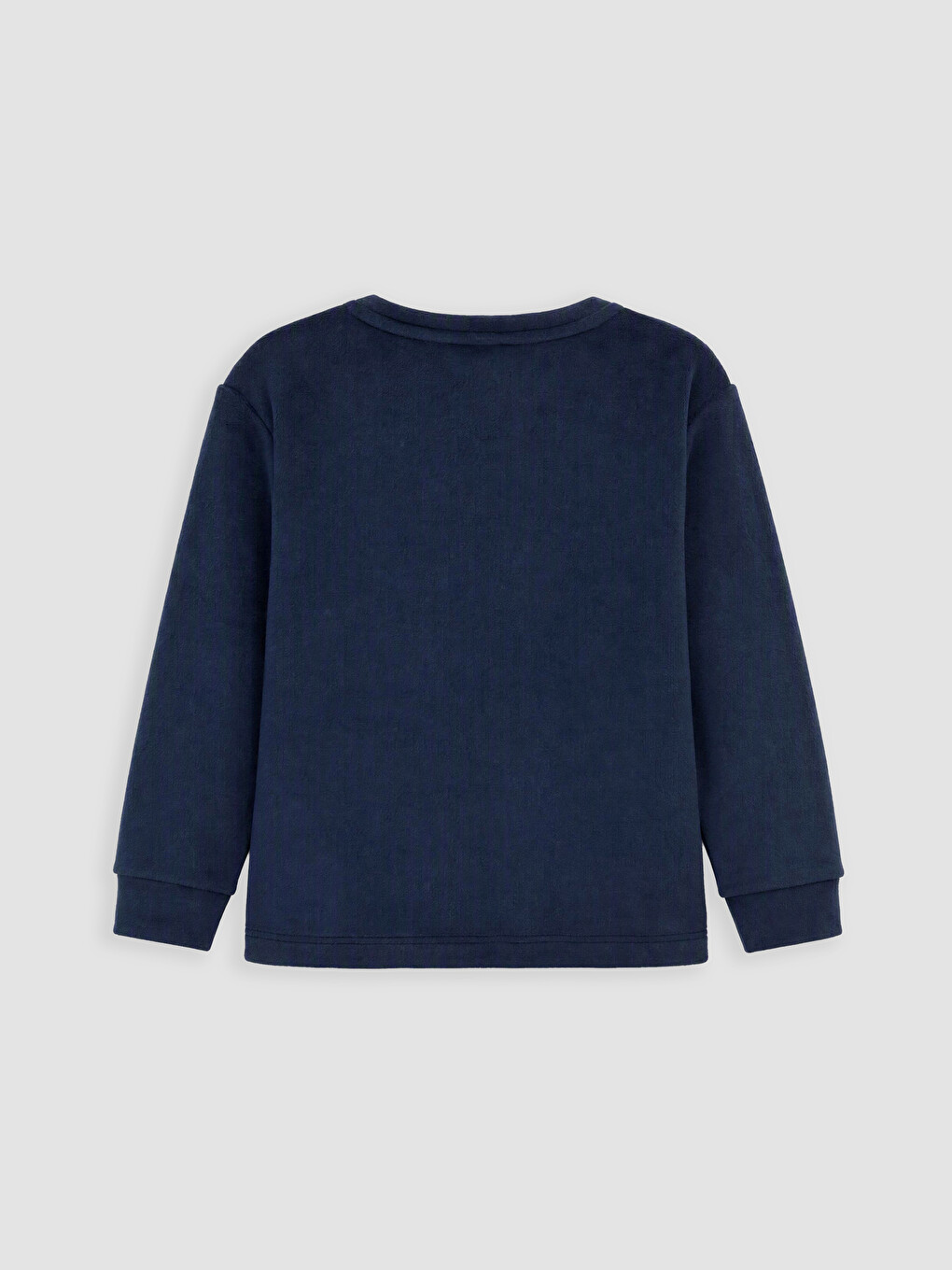 Crew Neck Velvet Boys' Pyjamas Set-3