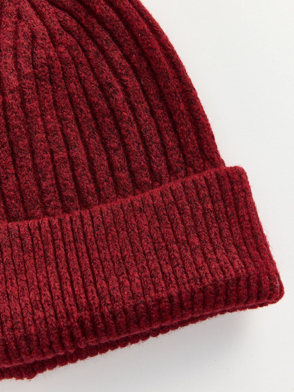 Men's Ribbed Knitwear Beanie-2