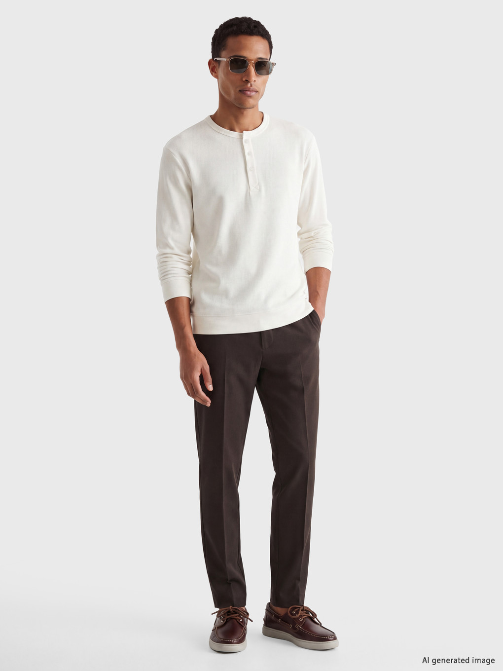 Crew Neck Men's Sweatshirt-1