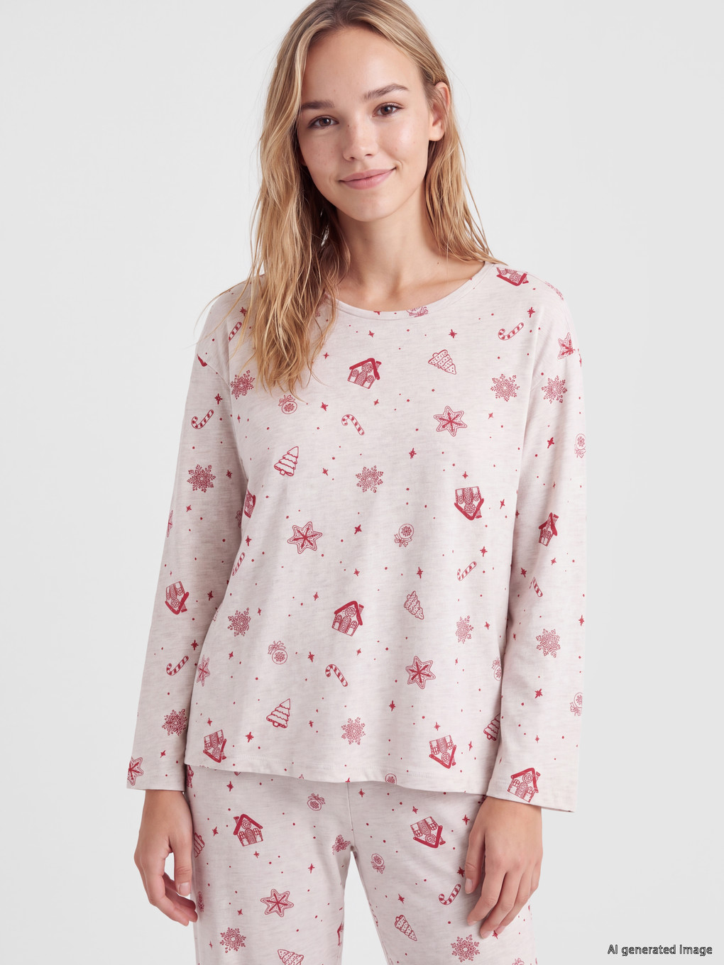 New Year Themed Women's Pyjamas Set-1