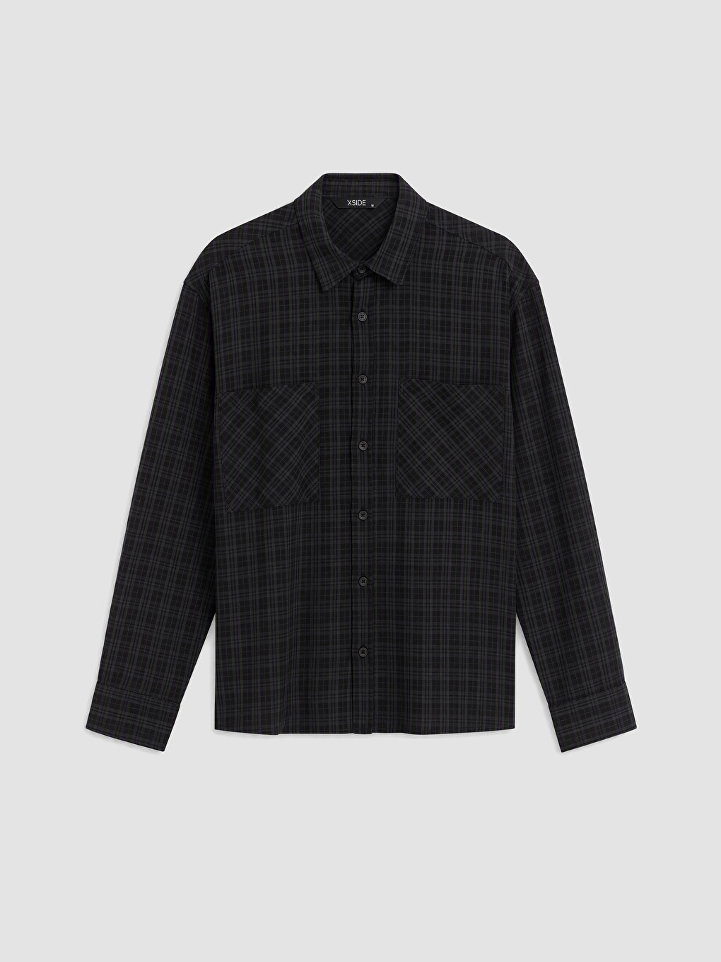 Relax Fit Plaid Men's Shirt
