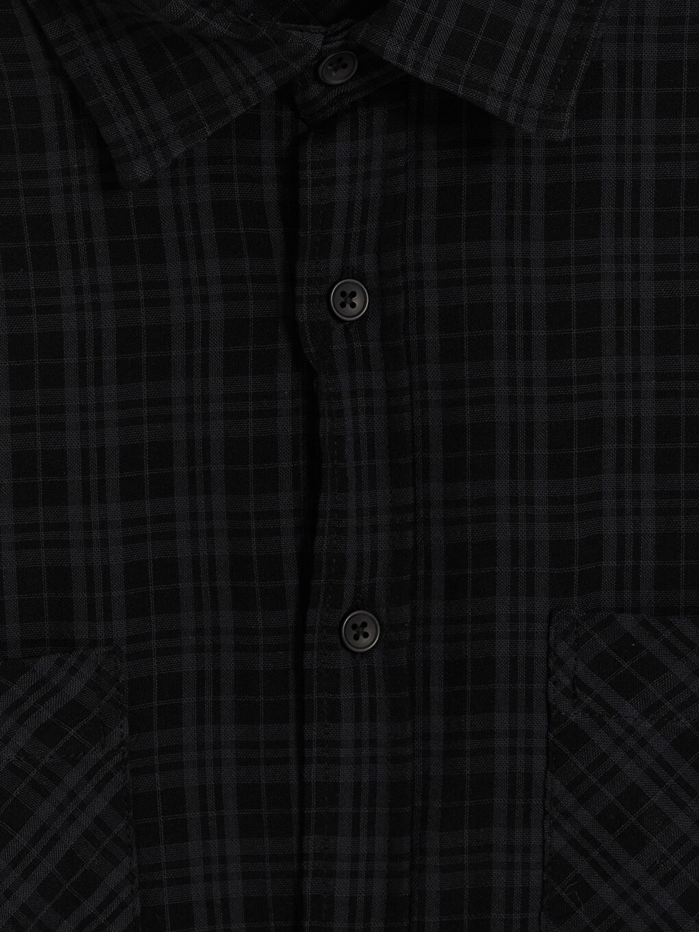 Relax Fit Plaid Men's Shirt-1