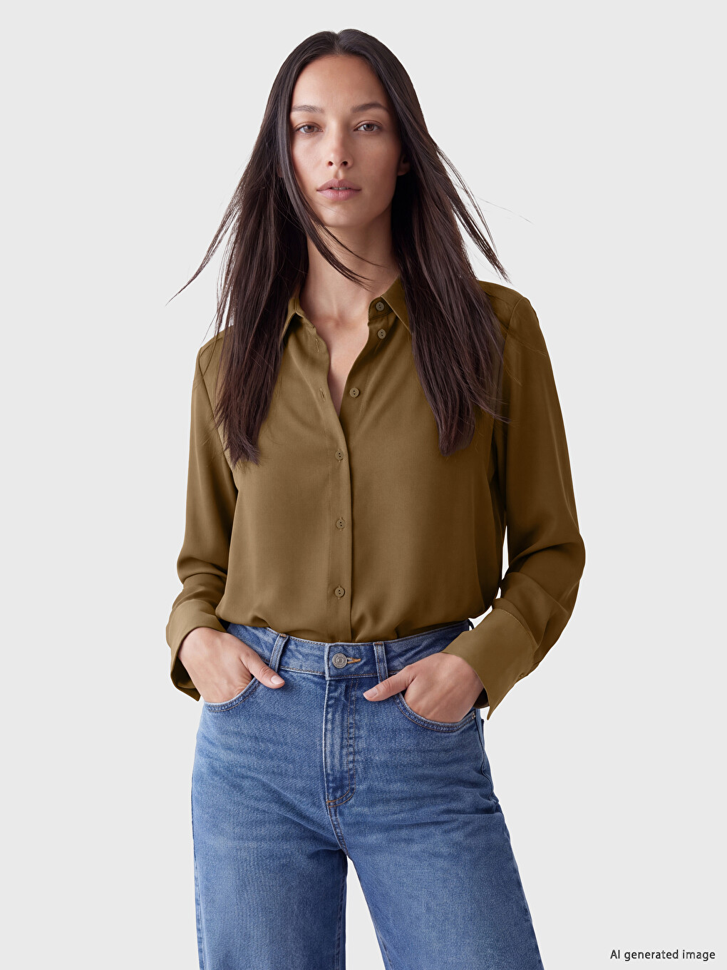 Satin Women's Shirt