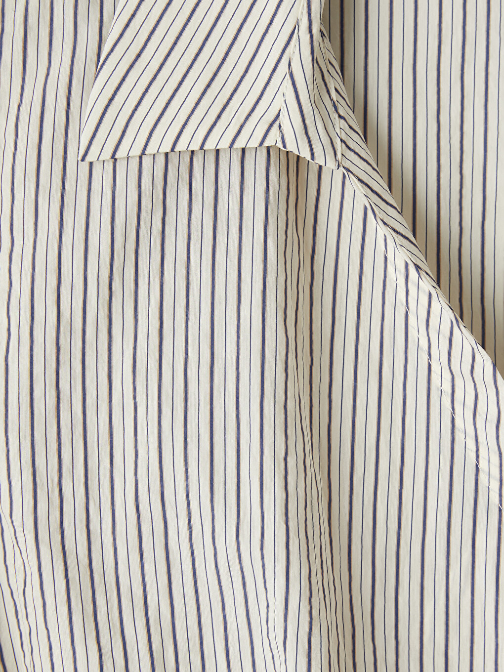 Chemise Femme Rayée À Col Croisé Et Liée-1