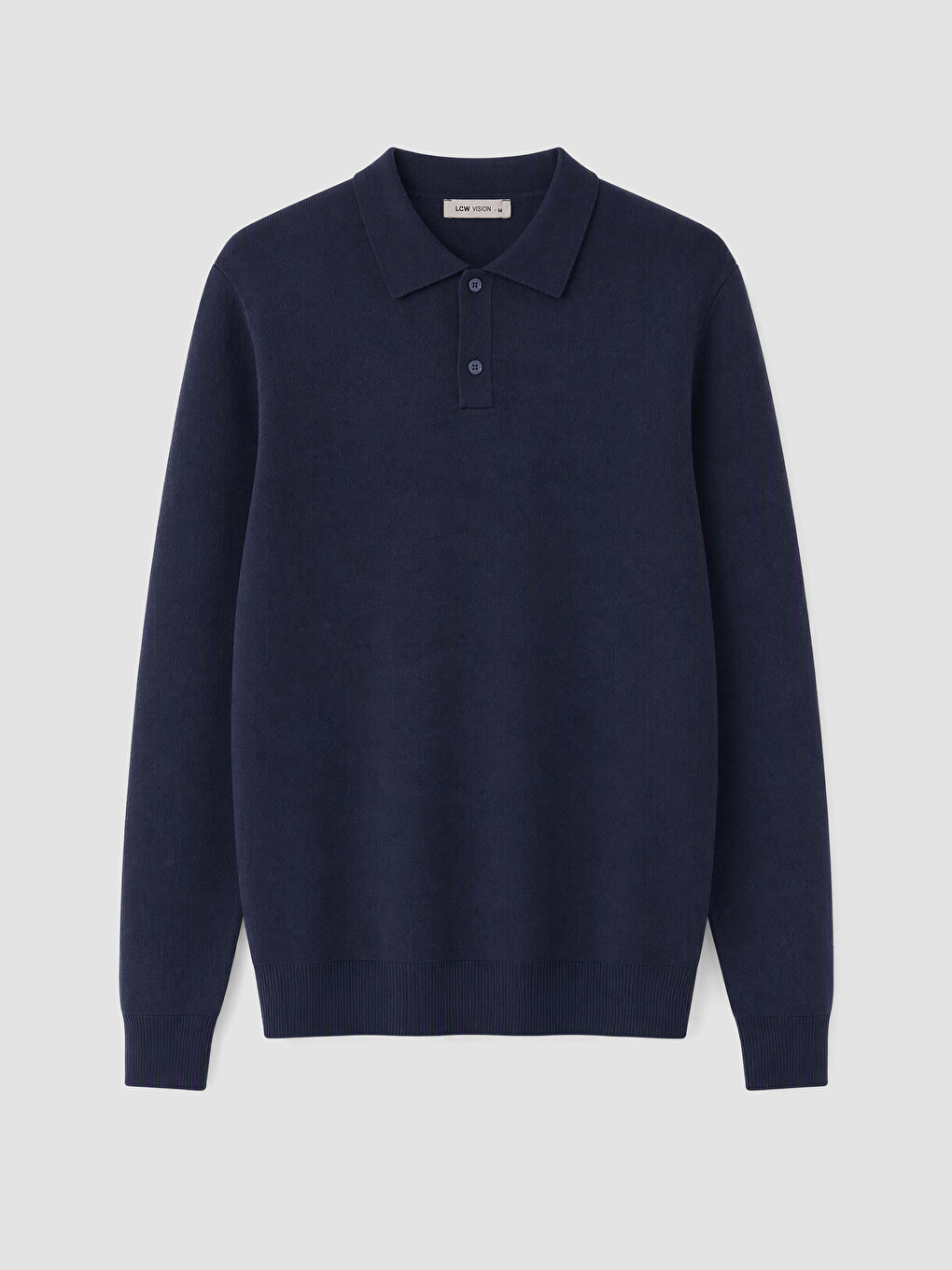 Pulover Tricotat Pentru Bărbați Cu Guler Polo-4
