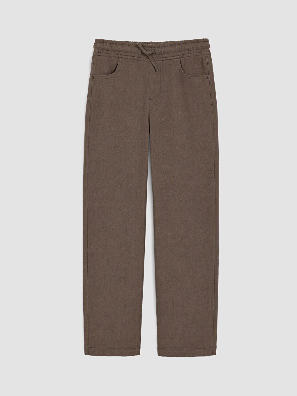 Kahverengi Slim Fit Erkek Çocuk Pantolon