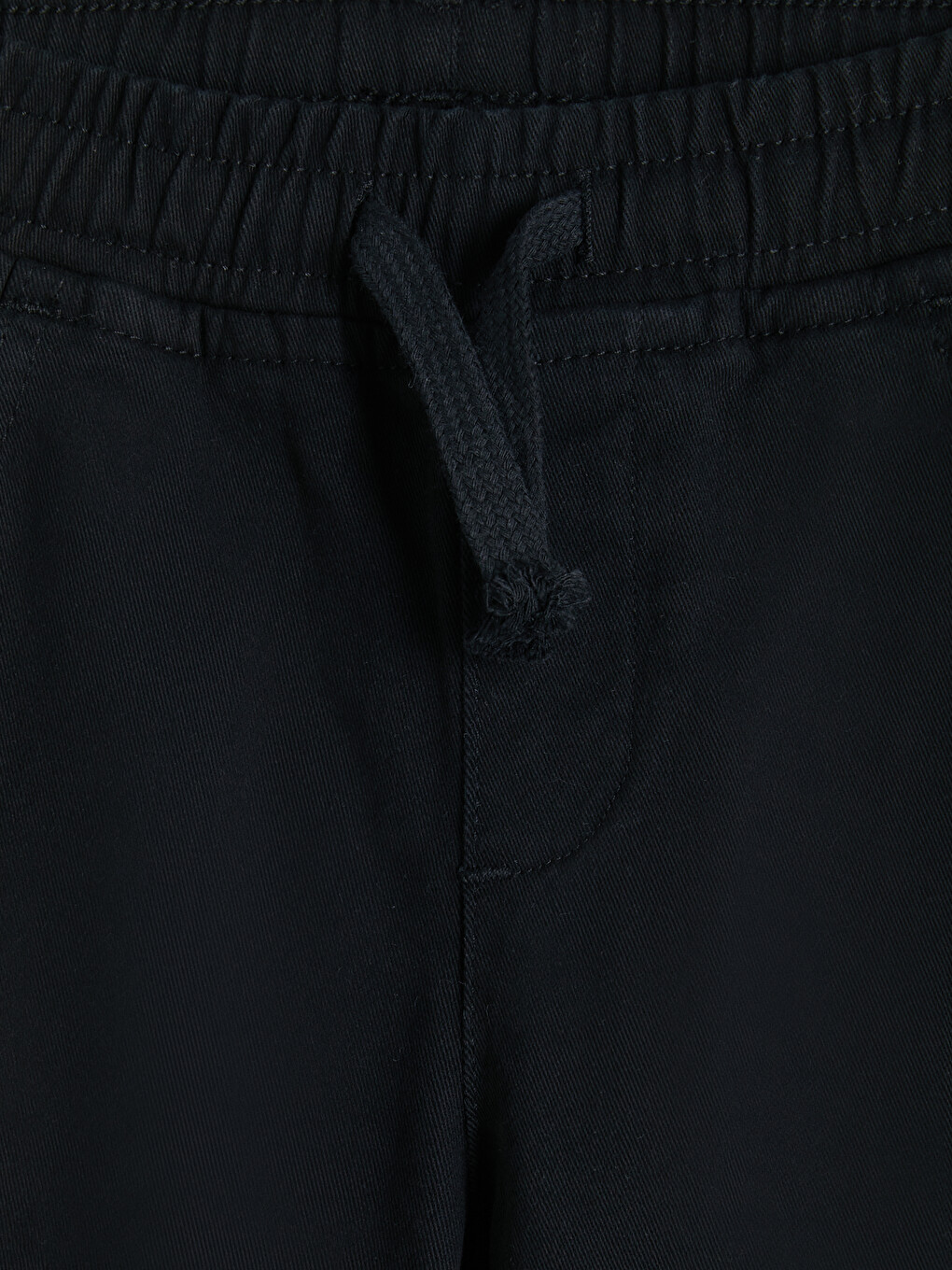 Siyah Slim Fit Erkek Çocuk Pantolon-2