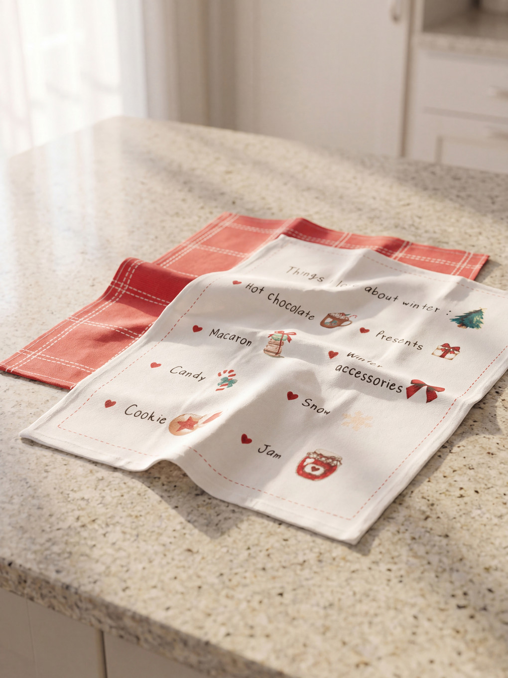 Checked Drying Cloth 2 Pack 50x70 Cm