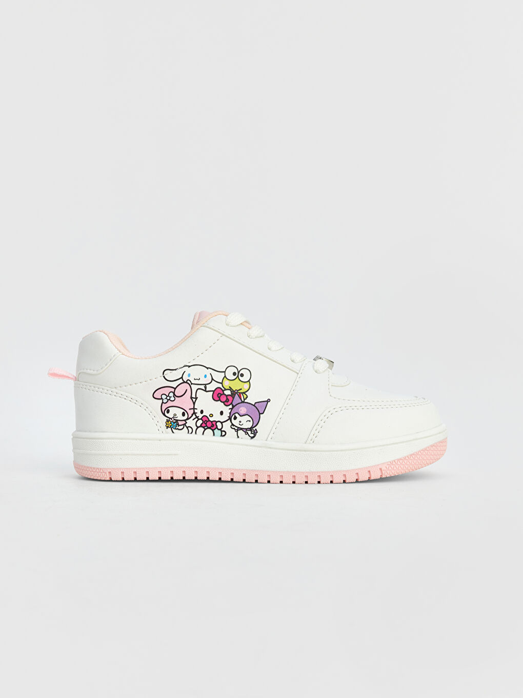 Beyaz Hello Kitty Baskılı Kız Çocuk Spor Ayakkabı-2