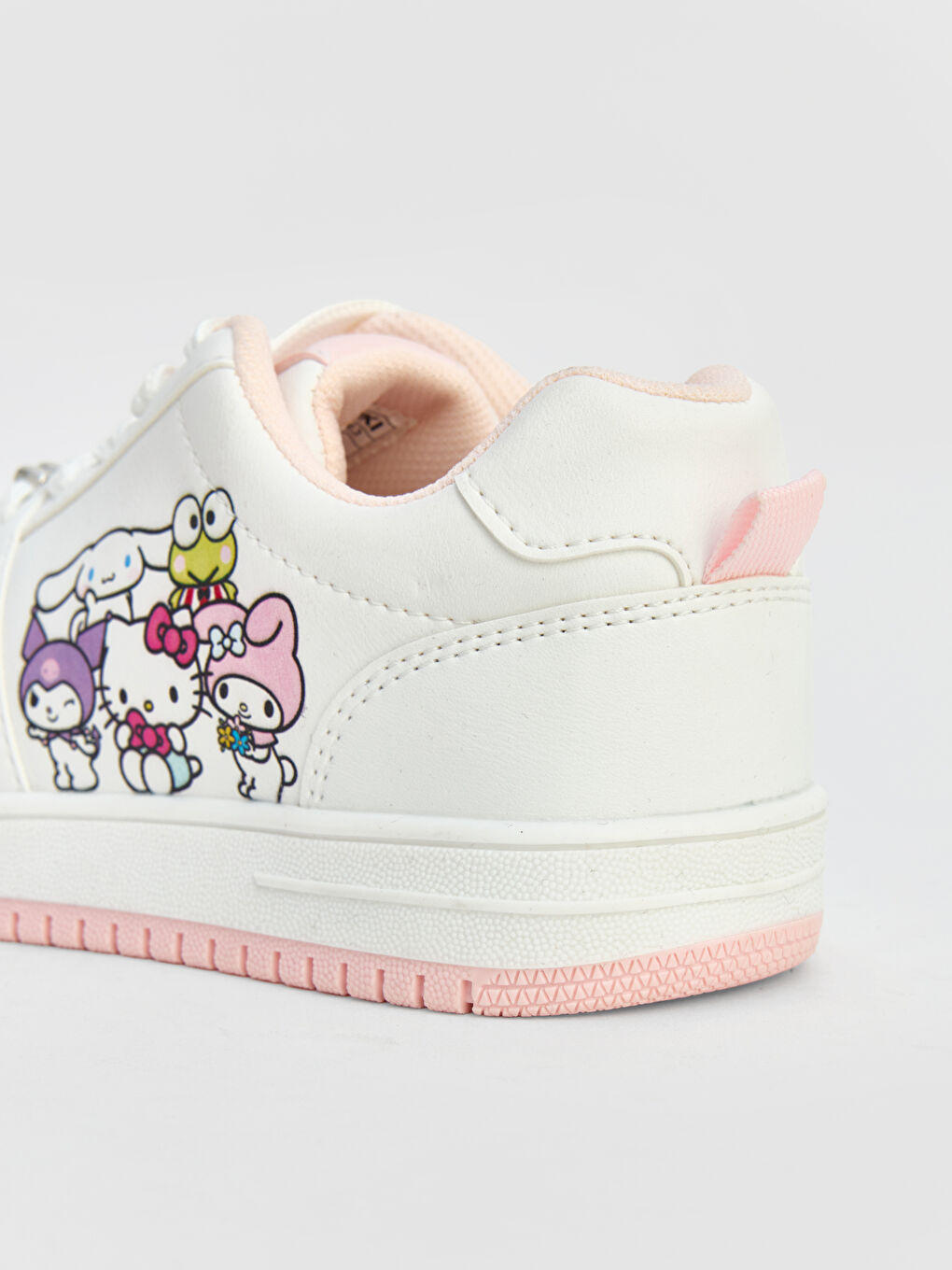 Beyaz Hello Kitty Baskılı Kız Çocuk Spor Ayakkabı-3