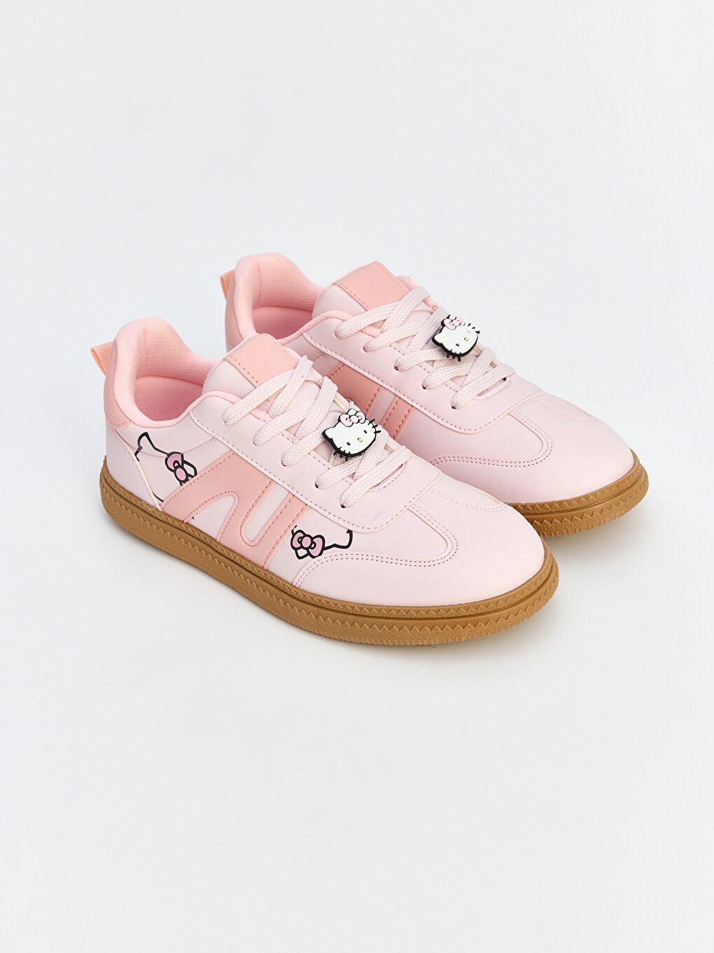 Pembe Hello Kitty Baskılı Kız Çocuk Spor Ayakkabı
